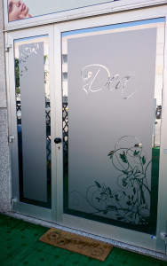 Decorazione vetina